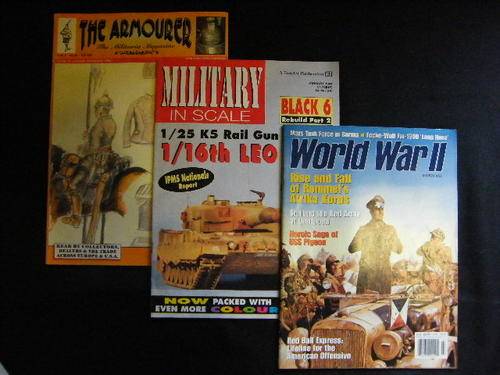 Lot of 3 Military related magazines as per scan - you bid per magazine to take all