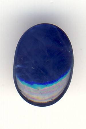 Oval Cabachon Natural Sapphire of 1.3 carat - Royal Blue - Insurance valuation of R5917