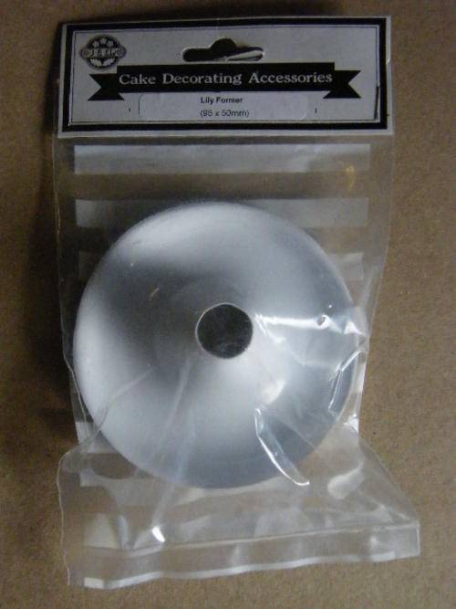 Cake decorating Lily former as per photo - unused - still sealed in plastic