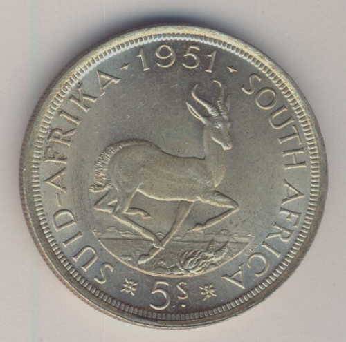 1951 Uncirculated South African Crown