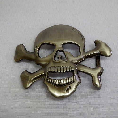 Special New unusual skull belt buckle - 10 cm x 8cm