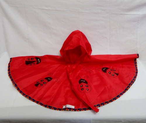 3rd Kid Creations Red Riding Hood raincoat - as new