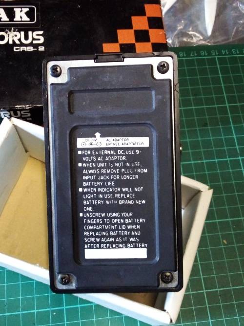 Vintage RAK Chorus Pedal for Electric guitar