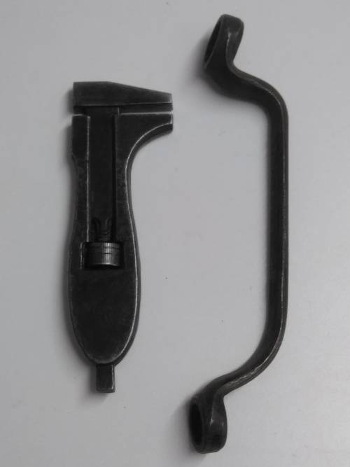 Original 1946 Ford Adjustable Spanner and Spanner wrench