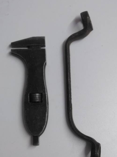 Original 1946 Ford Adjustable Spanner and Spanner wrench