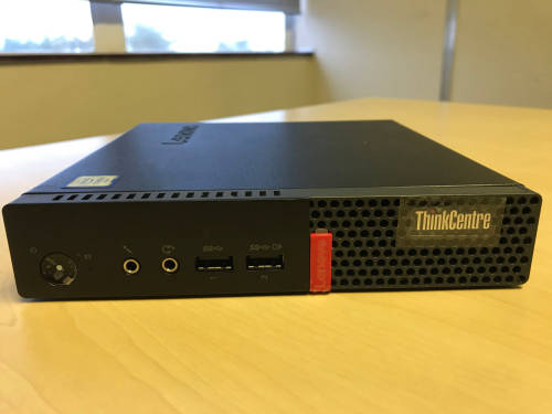 LENOVO THINKCENTER M910Q TINY PC COR i5 7th GEN 8GB Ram, 500GB HDD VGA and Display Ports