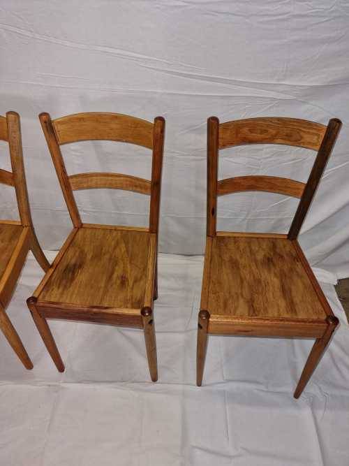 A set of Four Vintage Globe Chairs