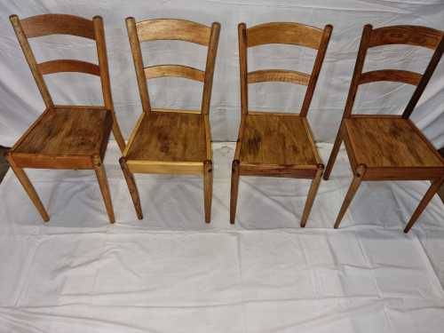 A set of Four Vintage Globe Chairs