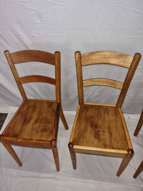 A set of Four Vintage Globe Chairs
