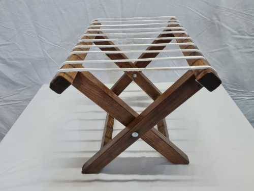Vintage Folding Riempie Stool