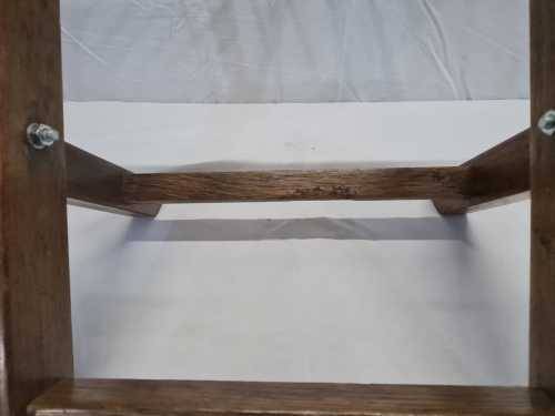 Vintage Folding Riempie Stool