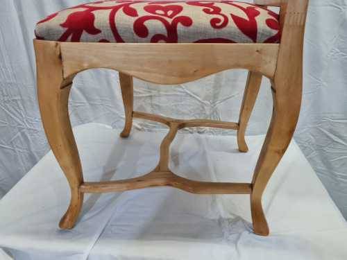 Two Occasional / Dining Room Chairs. Fully Restored and Newly Upholstered.