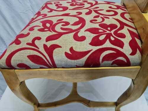 Two Occasional / Dining Room Chairs. Fully Restored and Newly Upholstered.