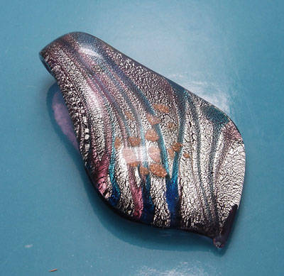 Spectacular Murano Glass Pendant - 60 mm Long