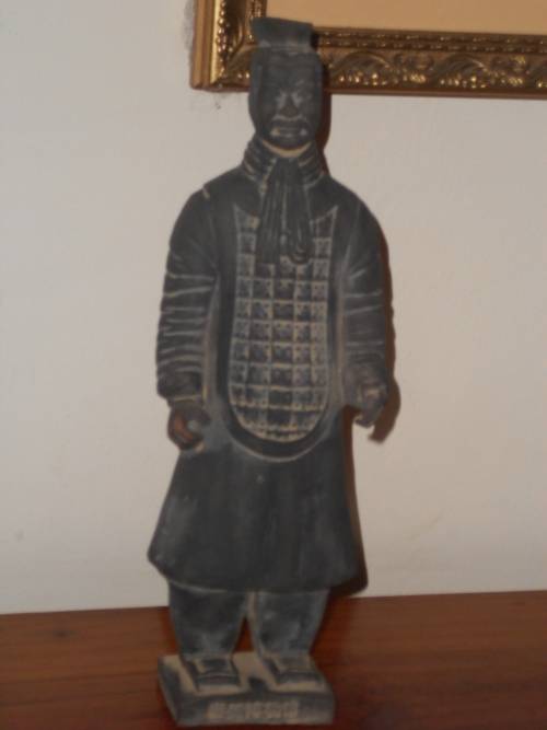 BUY NOW! Pair of Replica Terracotta Warriors (Qui Shi Huang - 210-219 BCE)