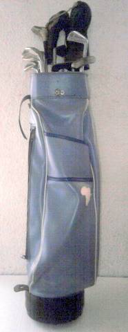 SPALDING / EXECUTIVE GOLF SET USA MADE 14 CLUBS BAG AND OTHER ACCESSORIES