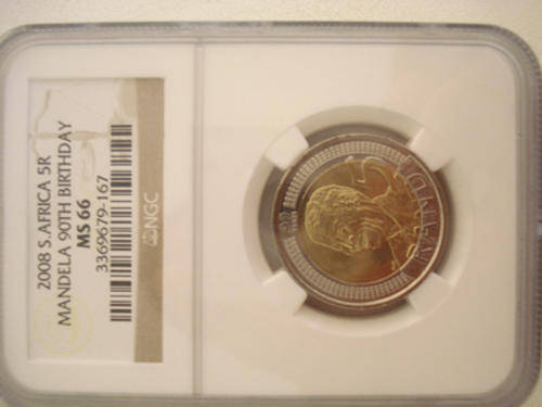 AMAZING GRADE!!! Mandela Year 2000 - MS64 @@@ R1 Start!!!