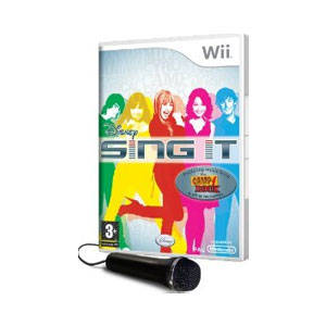 Disney Sing It WITH Microphone, Nintendo Wii, As New
