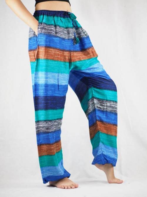 Unisex Drawsting Pants, Drawstring Harem Pants, Summer Pants, baggy pants, hippie pants