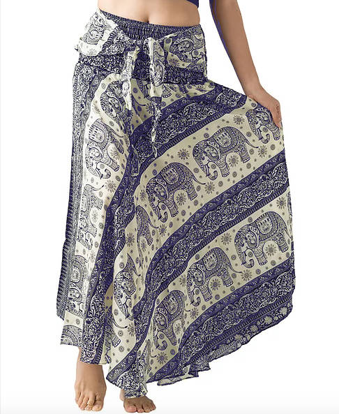 L/XL Gypsy Skirt, Maxi Skirt, Boho Skirt, Skirt Dress, hippie skirt, 2-in-1 skirt dress