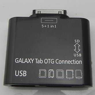 Samsung galaxy tab 10.1 P7500,P5100 and 8.9 P7300,p6200 5 in 1 camera connection kit