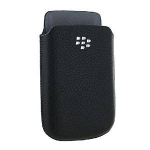 Blackberry Torch 9800/9810 black leather case pouch