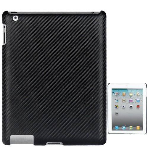 iPAD 3 Carbon Fiber design hard back case