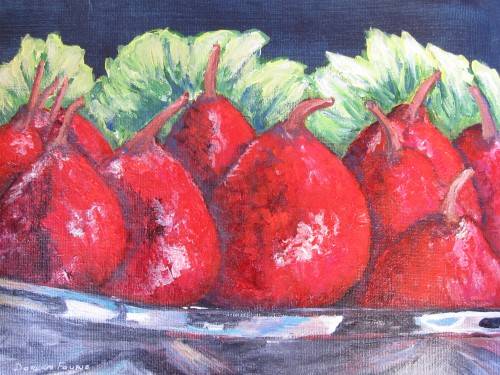 Original A4 acrylic painting by Doreen Fourie