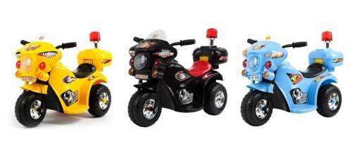 Motorbike - Police | Yellow, Black, Light Blue