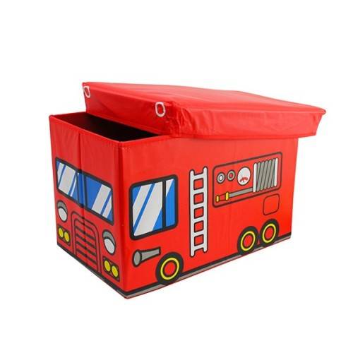 Ottoman - Kids - Fire Truck Sml