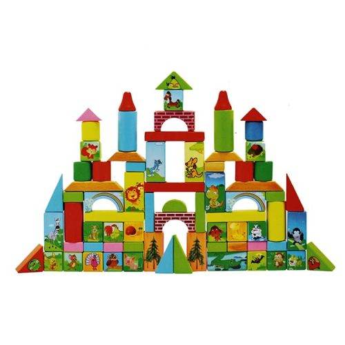 Toy - Wooden Sea Block 68 pcs