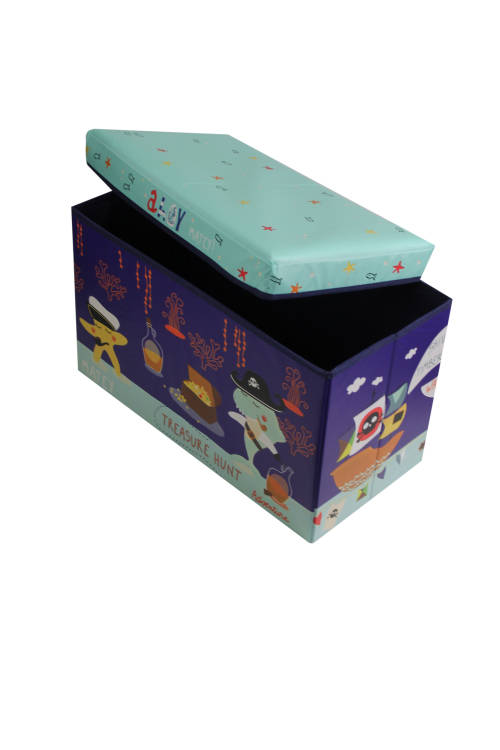 Kids Storage Ottoman & Beauty Suitcase COMBO