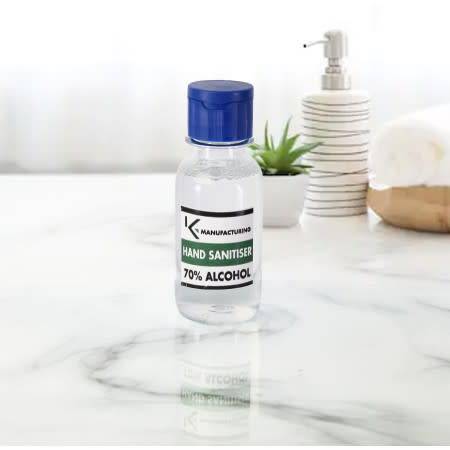 Waterless Pack Of Five - 250ml Alcohol Hand Sanitiser