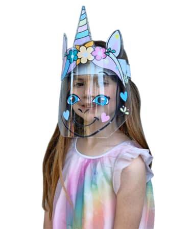 Kids DIY Sticker Safety Shield