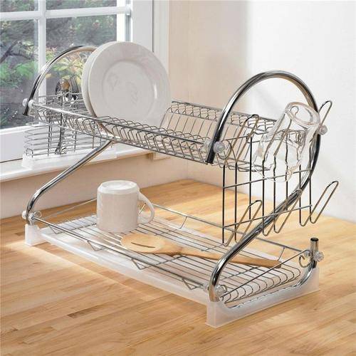 Dish Rack - Silver