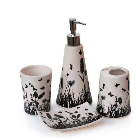 Bathroom - Ceramic White - 4 Pcs
