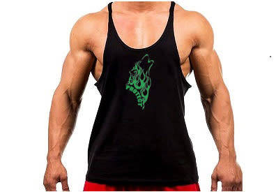 Protect Clothing Men's stringer vest - with logo