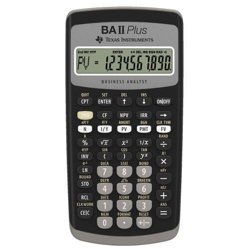 Texas Instruments BA ii Plus Calculator