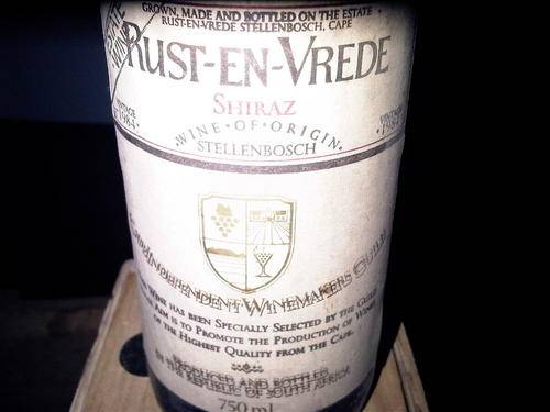 LAST ONE RUST-EN-VREDE SHIRAZ-------VINTAGE 1984 !!!