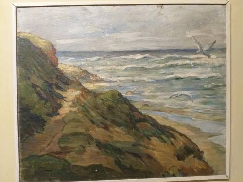 Hedwig Brecher Eibuschitz (1880    1959) Seascape  near George