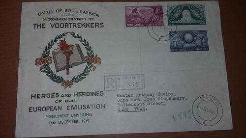 SUID AFRIKA - UNION OF SOUTH AFRIKA IN COMMEMORATION OF THE VOORTREKKERS