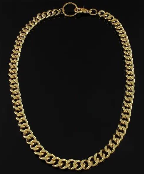 Heavy Gold Tone Link Wallet Chain Jeans Chain