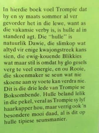 Trompie die mooi seun - Topsy Smith - Hard Cover