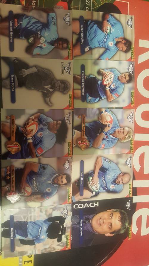 BIG BALL RUGBY TRADING CARDS 2010
