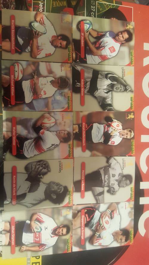 BIG BALL RUGBY TRADING CARDS 2010
