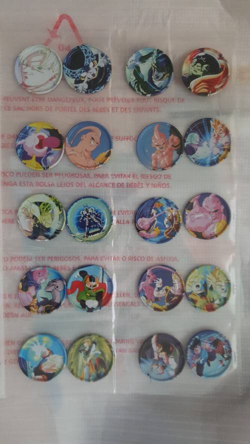 DRAGONBALL Z TAZOS METAL TAZOS FULL COLLECTION