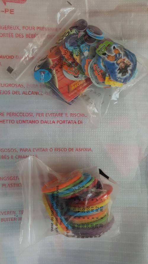 DRAGONBALL Z TAZOS METAL TAZOS FULL COLLECTION