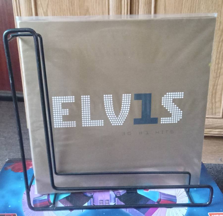 Vinyl Record Storage Rack Album Display Rack