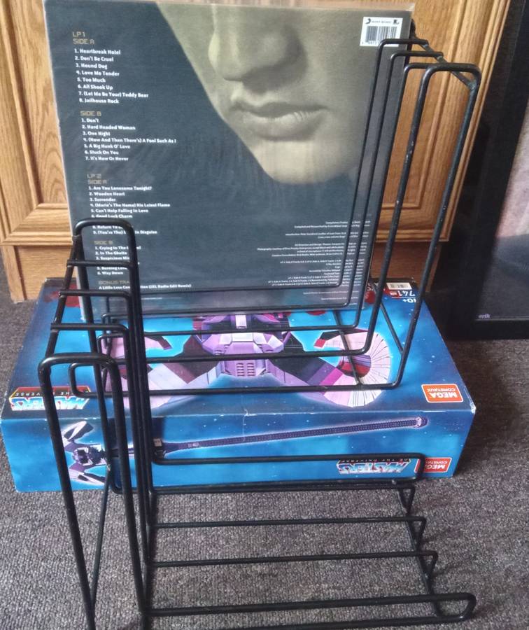 Vinyl Record Storage Rack Album Display Rack