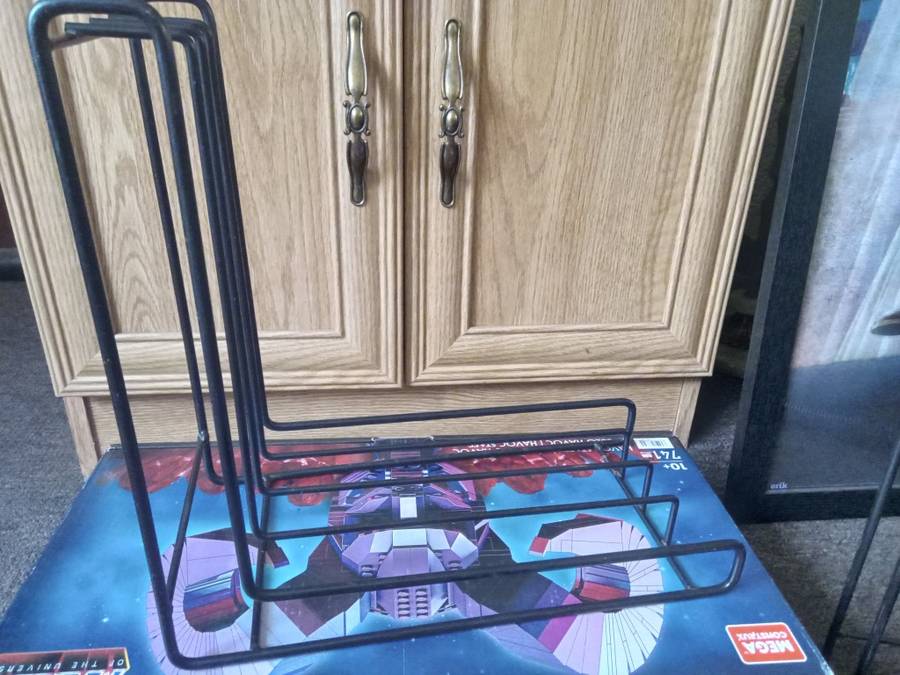 Vinyl Record Storage Rack Album Display Rack